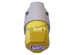 110V 16 Amp 3 Pin IP44 Surface Mount Wall Socket
